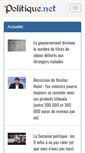 Mobile Screenshot of politique.net