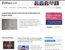 Tablet Screenshot of politique.net